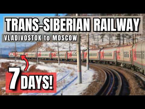 164 Hours on the World’s Longest Railway | Epic Trans‑Siberian Journey from Vladivostok to Moscow