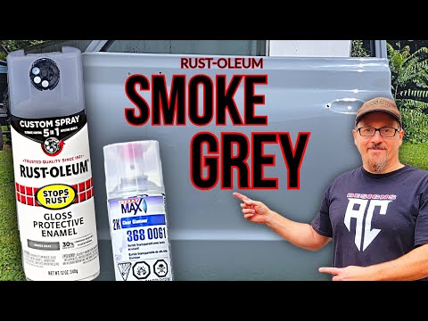 How To Get a (Show Car) Paint Job With (Spray Paint) Smoke Grey & 2K Clear