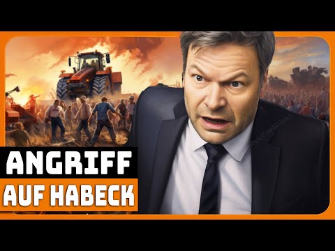 Habeck von Bauern angegriffen!?