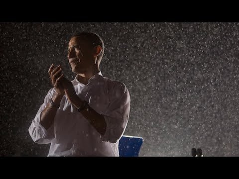 Barack in the Virginia Rain: "There's Nothing We Can't Do"