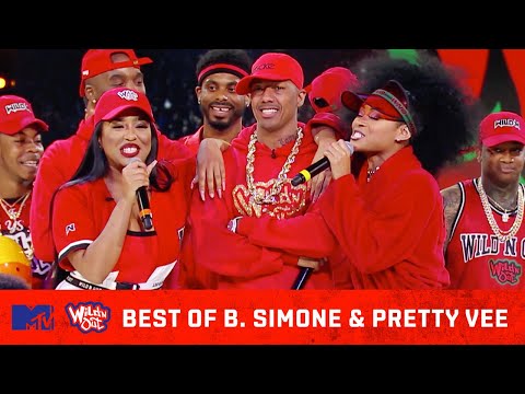 Best of B. Simone & Pretty Vee 👯😂 Wild 'N Out