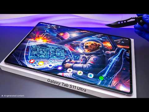 Samsung Galaxy Tab S11 Ultra Unboxing and Camera Test! - ASMR