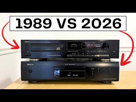 I Tested a 1989 Denon CD Player Against a 2026 Model. Here's What Happened