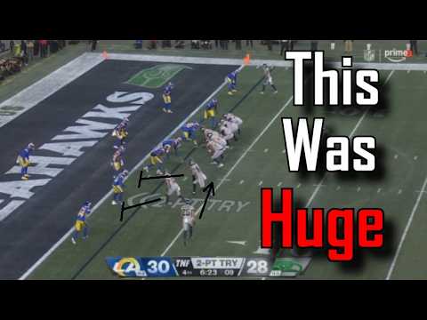 Thinking back, this play had a HUGE IMPACT in the season | Seattle Seahawks Vs Los Angeles Rams