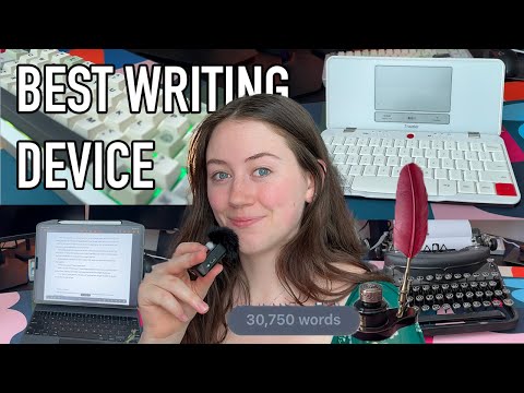 Which device can I write the most on? ✍️📊 Freewrite, Typewriter, Mechanical Keyboard, Quill & iPad