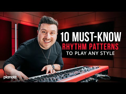 10 Must-Know Rhythm Patterns To Play Any Style (Piano Lesson)