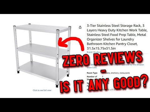 I Bought A Shelving Unit With ZERO Reviews - How Well Does It Hold Up?
