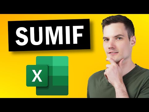 SUMIF Function in Excel Tutorial