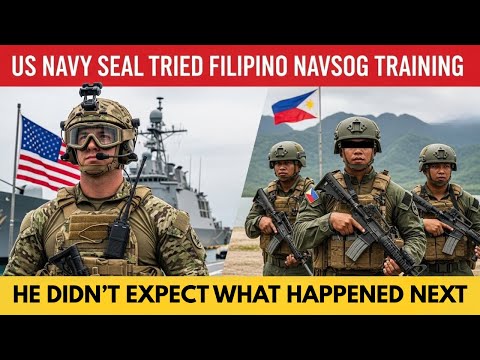 A US Navy SEAL Tried Filipino 🇵🇭 NAVSOG Training — He Didn’t Expect What Happened Next