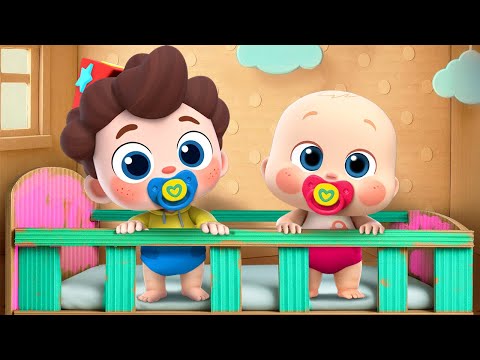 Take Care of Baby in Cardboard House👶🍼 | Baby Care | Nursery Rhymes & Kids Songs | BabyBus