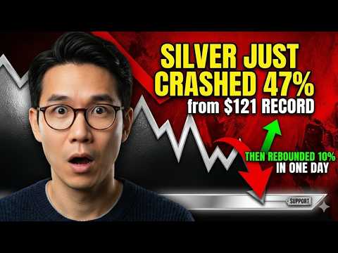 IT JUST HAPPENED: Silver Just Crashed 47% from $121 Record Then Rebounded 10% in One Day