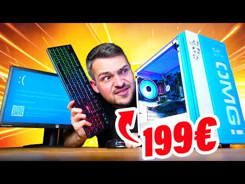 Wir haben einen "GAMING PC" inkl. SETUP für 199€ bestellt... #GamingSchrott