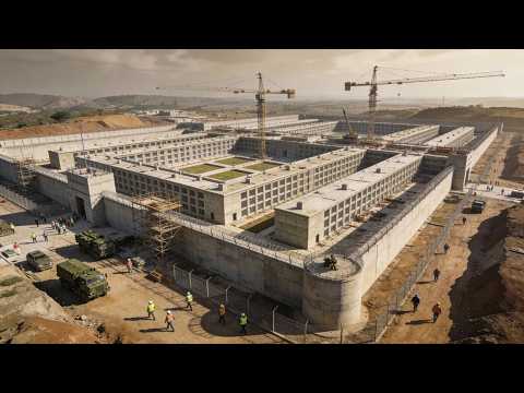 You won't believe what they did in the construction of CECOT - Largest Maximum-Security Prison