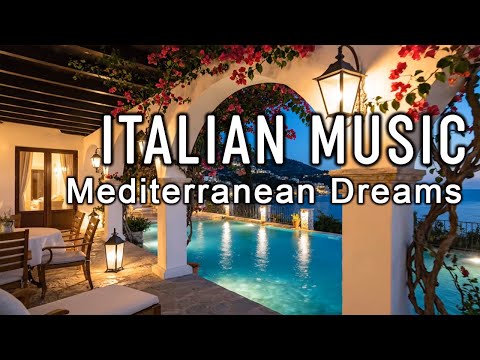 🎶 Italian Vibes & Mediterranean Music 🎶 2+ Hours Scenic Amalfi Coast & Lake Como Relaxation 4K