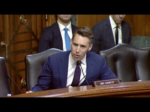 Hawley Challenges Biden Nominee Who Thinks Gender-Based Bathrooms Are Violation Of Church & State