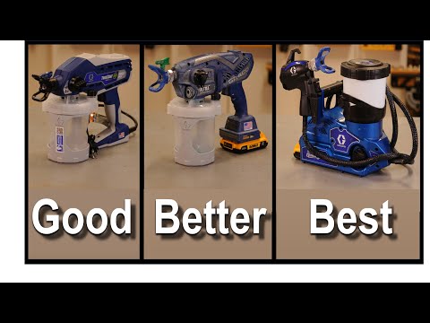 Good, Better, Best: Which Graco Handheld Sprayer Is Right for You