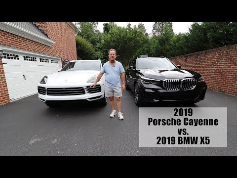 2019 Porsche Cayenne vs. 2019 BMW X5 Comparison