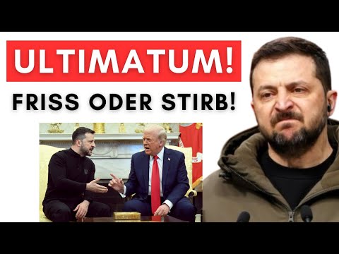 Trump gibt Selensky 1 Woche Zeit – dann zieht er die Notbremse
