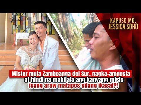 Mister, nagka-amnesia at 'di na makilala ang misis matapos silang ikasal? | Kapuso Mo, Jessica Soho