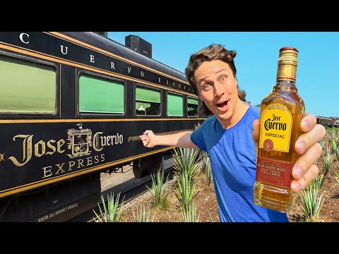 Jose Cuervo Tequila has a LUXURY Train in Mexico