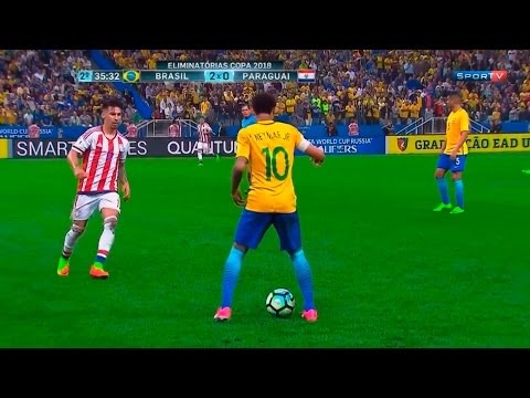Neymar vs Paraguay HD 720p (28/03/2017)