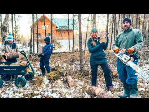 After the Storm | Firewood, Family & Staying Warm...