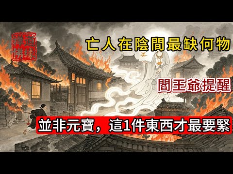 亡人在陰間最缺何物？閻王爺提醒：並非元寶，這1件東西才最要緊 #佛 #情感 #菩提解脫道 #佛教 #佛教文化 #菩薩戒 #佛法 #人生感悟 #心灵感悟 #傳承 #佛