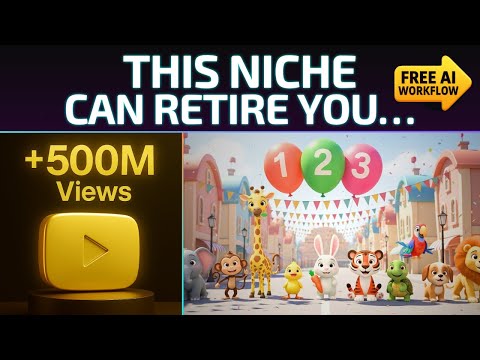 How to Make Million-View Kids Songs on YouTube with Free AI (Full Tutorial)