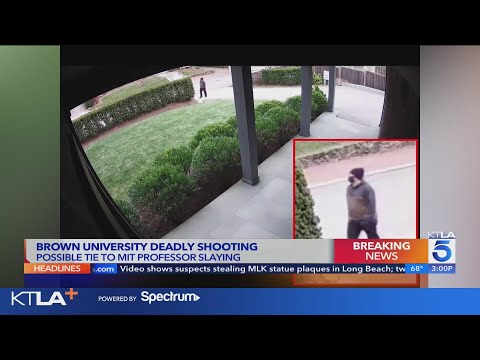 Police probe potential ties between Brown Univ. attack, MIT professor's slaying