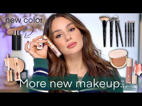 New Makeup Try On: Charlotte Tilbury Concealer, Westman Atelier Contour, BK Beauty Brushes & More