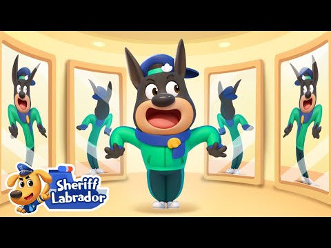 The Crystal Museum | 🌊 WaterCity Mystery | Police Cartoon | Sheriff Labrador
