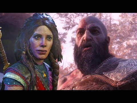Kratos and Freya being friends for 8 minutes straight