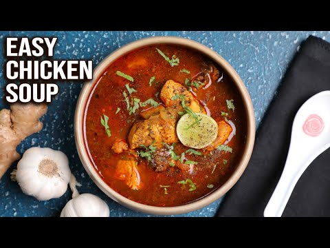 Easy Chicken Soup | Aloo Chicken Shorba | Chicken Potato Soup | Chicken Stew Recipe | Get Curried
