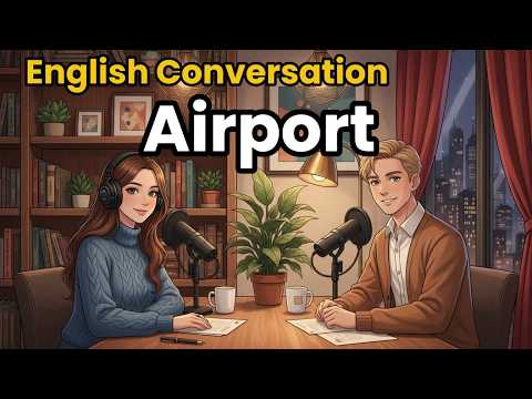 English Conversation at the Airport | Travel English Practice for Beginners