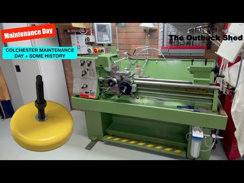 Lathe Maintenance. Plus Some History on the Colchester