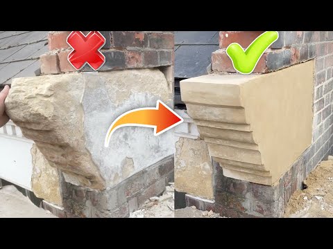 How to restore Limestone Masonry the RIGHT way!
