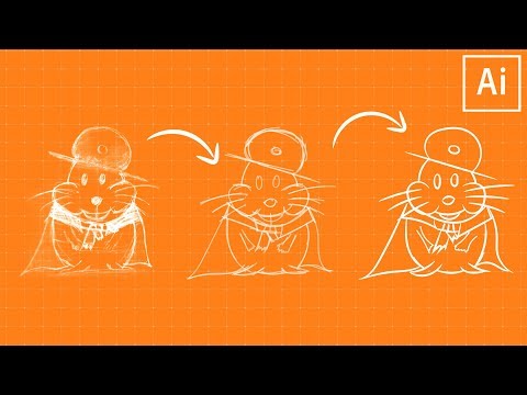 Learn to Sketch & Ink Artwork in Illustrator CC!