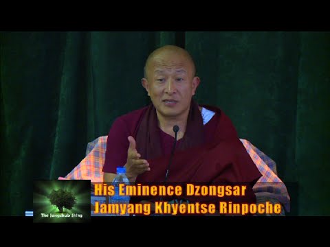 Jangchub Shing with Dzongsar Jamyang Khyentse Rinpoche on "The Guru Rinpoche Principle" (Extened)