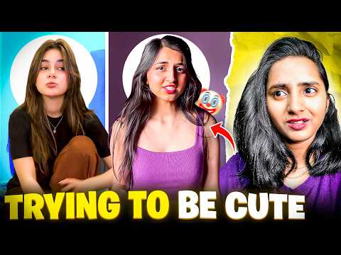 Trying hard to be cute (But Failed) 😂