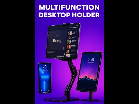 Effortless Assembly: Multifunction Desktop Holder Step-by-Step