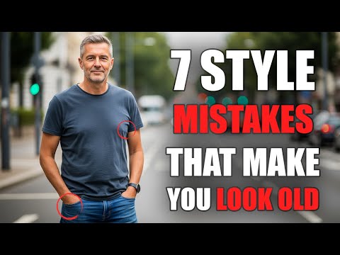7 Style Mistakes That Make You Look OLD Stop Doing This! | Men's Fashion 50+