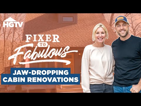 Cleaning up Old Cabins - From Rustic to Remarkable 🏚️🧹🏠 | Fixer to Fabulous | HGTV