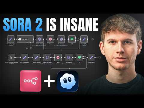 This AI Agent Creates 100% Virals UGC Ads (Sora 2 & n8n)