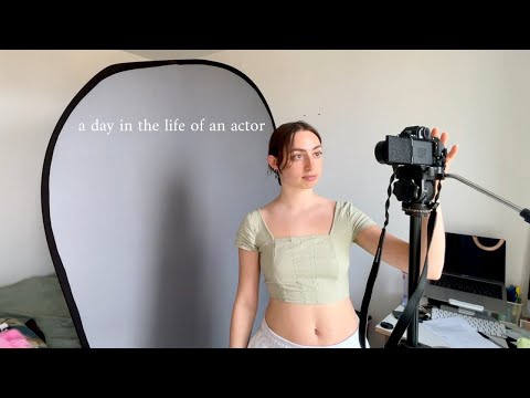 a day in the life of an actor looking for work | emma sutherland