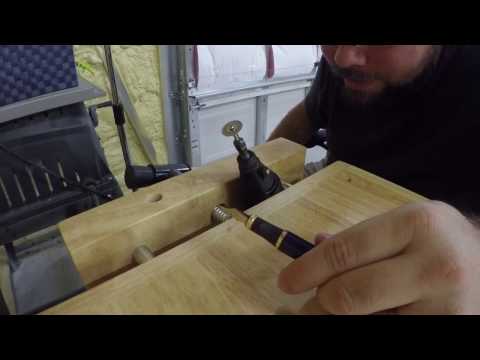 How to grind a cursive italic nib on a fountain pen- pentuner.com