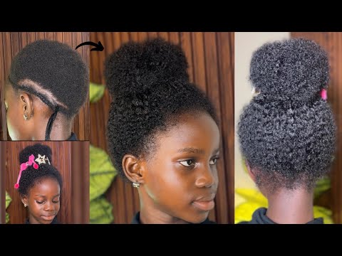 Omg 😱 She broke the code!! Viral bomb 💣 How to fake natural hair and make it look real