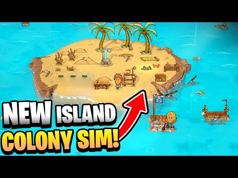 I Turned SINKING ISLANDS Into The PERFECT BASE In This NEW Colony Sim!