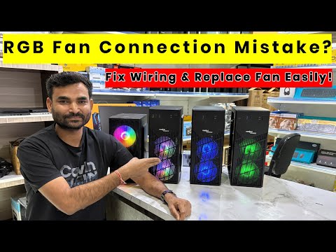 RGB Fan Wrong Wiring = No Light! Proper Connection + Fan Replace Guide
