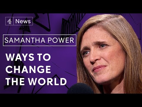 Samantha Power on disagreeing with Barack Obama, Syria and being an idealist