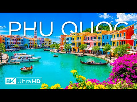 Phu Quoc Islands 8K – Vietnam’s Island Paradise with Emerald Waters & Sunlit Tropical Shores